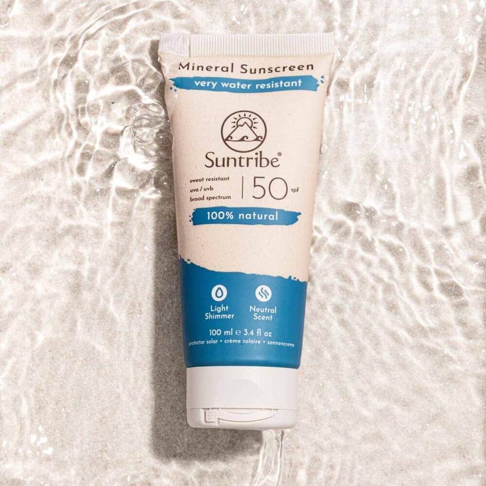 Suntribe Natural Mineral Sunscreen SPF50 100ml