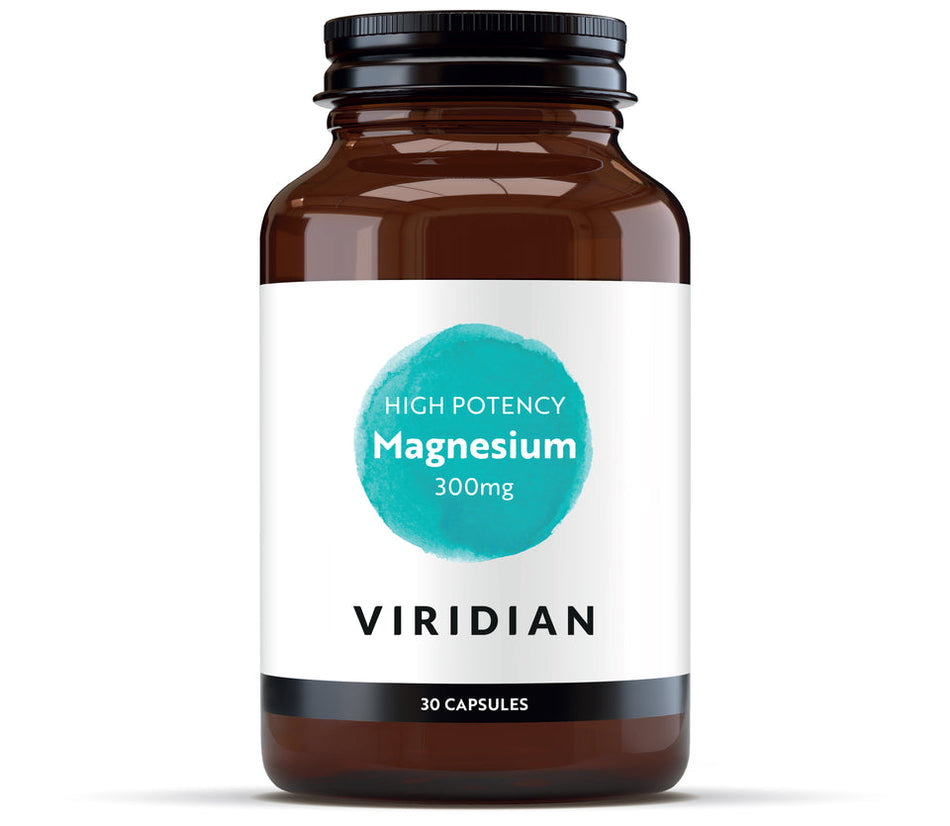 Viridian High Potency Magnesium 300mg 30 Capsules