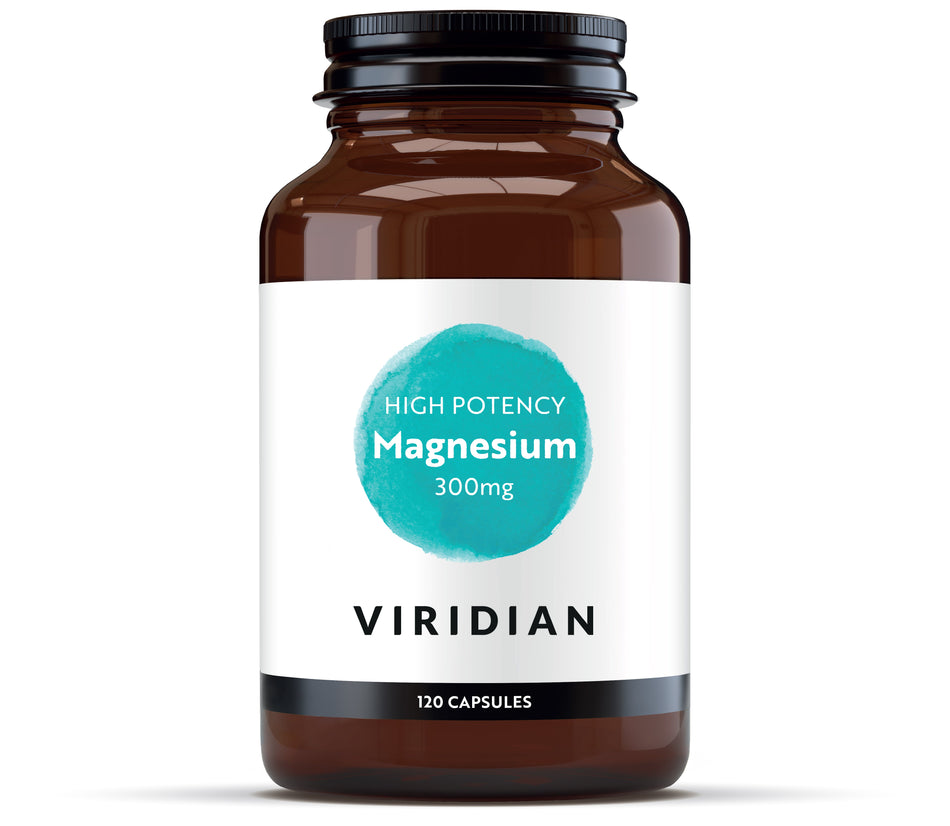 Viridian High Potency Magnesium 300mg 120 Capsules