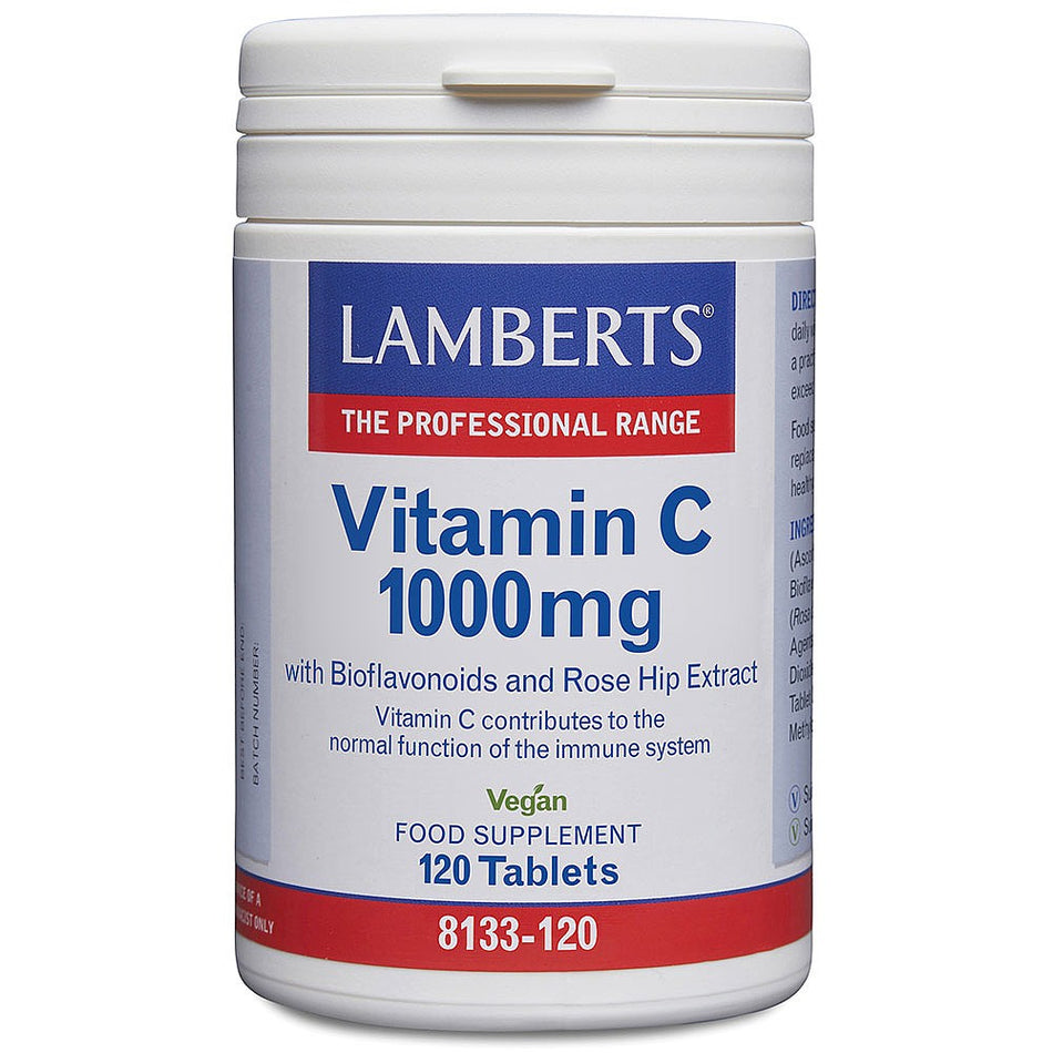 Lamberts Vitamin C 1000mg with Bioflavonoids 120 Tablets