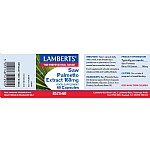 Lamberts Saw Palmetto Extract 160mg 60 Capsules