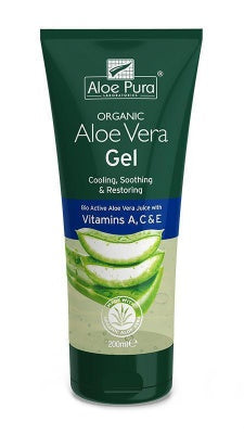 Aloe Pura Aloe Vera Gel with Vitamins A, C & E 200ml