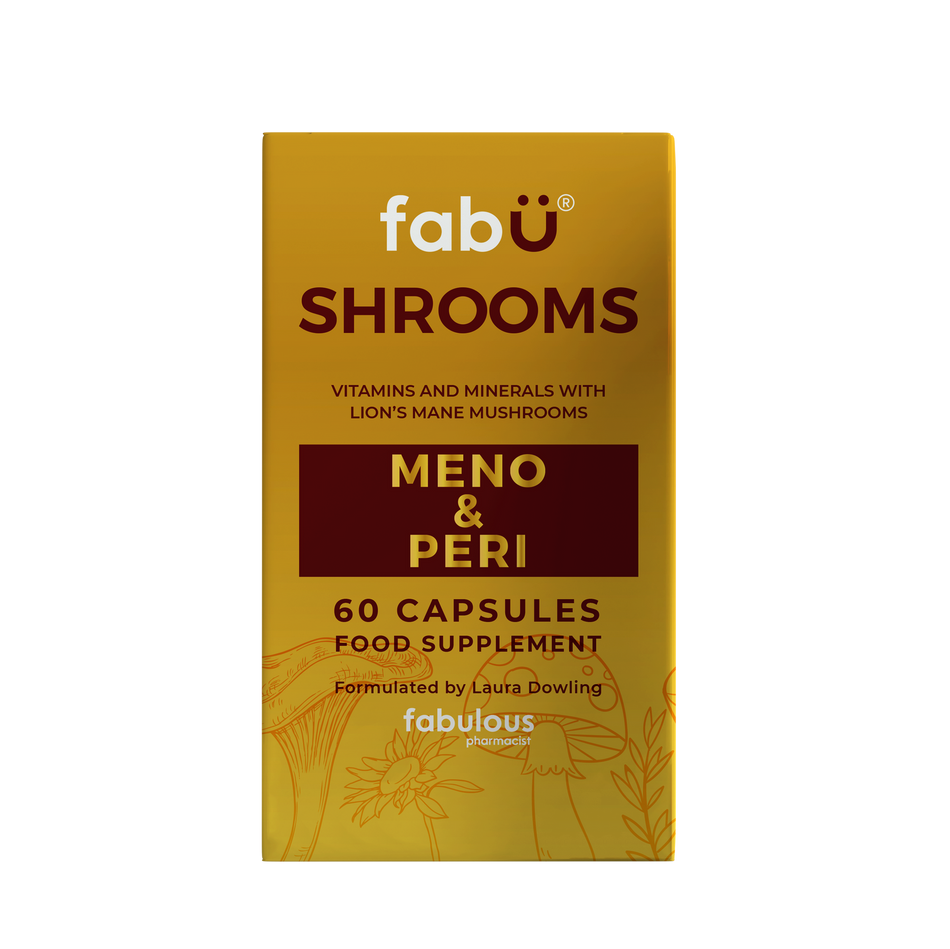 FabU Shrooms Meno & Peri 60 Capsules