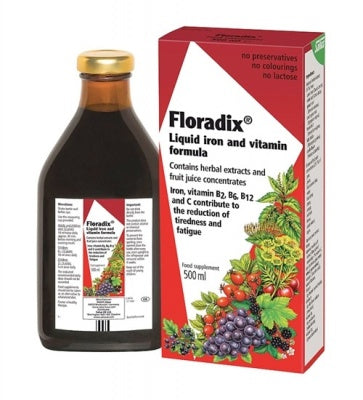 Floradix Liquid Iron Formula 500ml