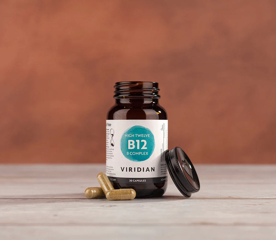 Viridian High Twelve B-Complex B12 30 Capsules