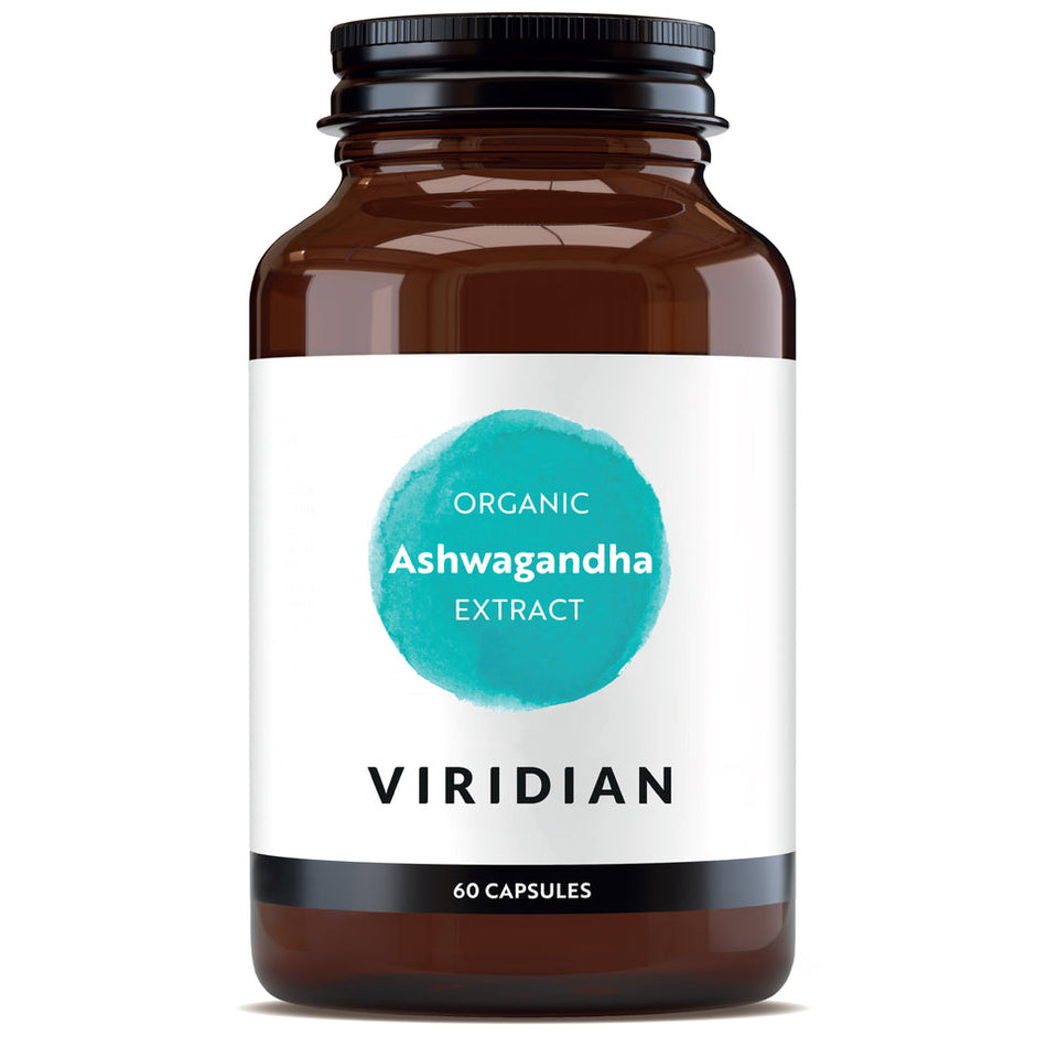 Viridian Organic Ashwagandha Extract 60 Capsules