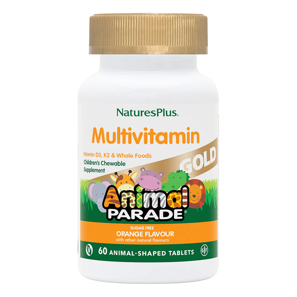 Natures Plus Animal Parade Gold Orange 60 Tablets