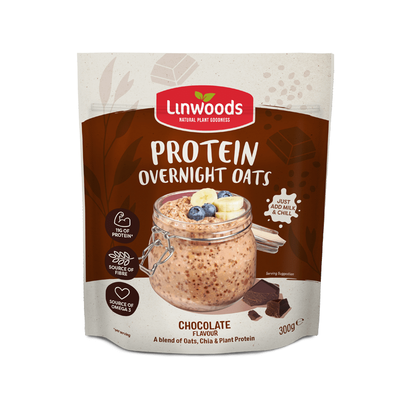 Linwoods Protein Overnight Oats Chocolate Flavour 300g