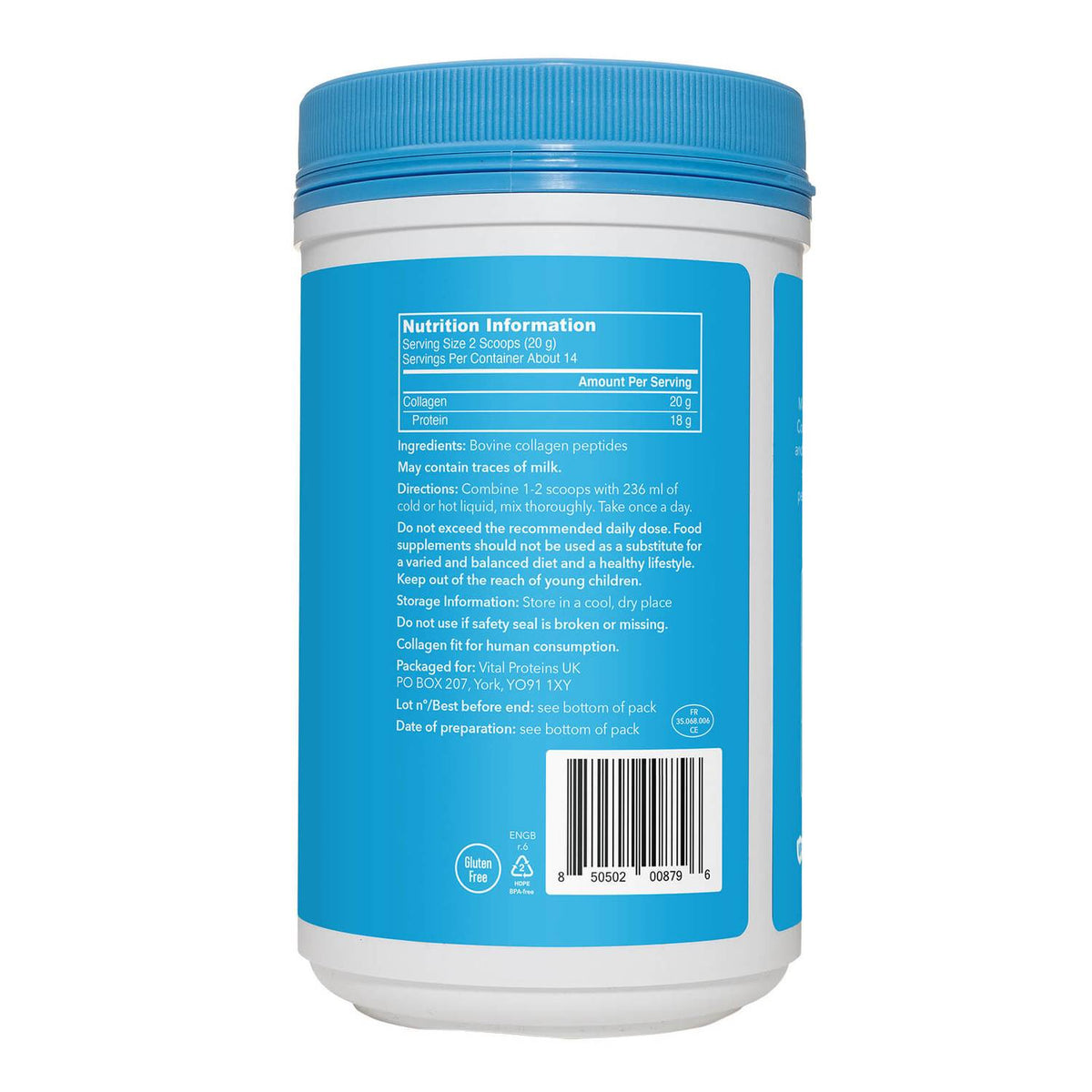 Vital Proteins Collagen Peptides 284g - MicroBio Health