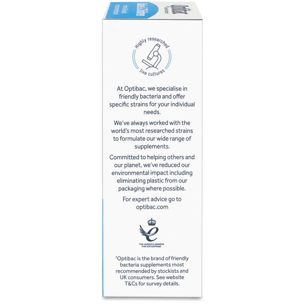 OptiBac For babies & children 10 sachets - MicroBio Health