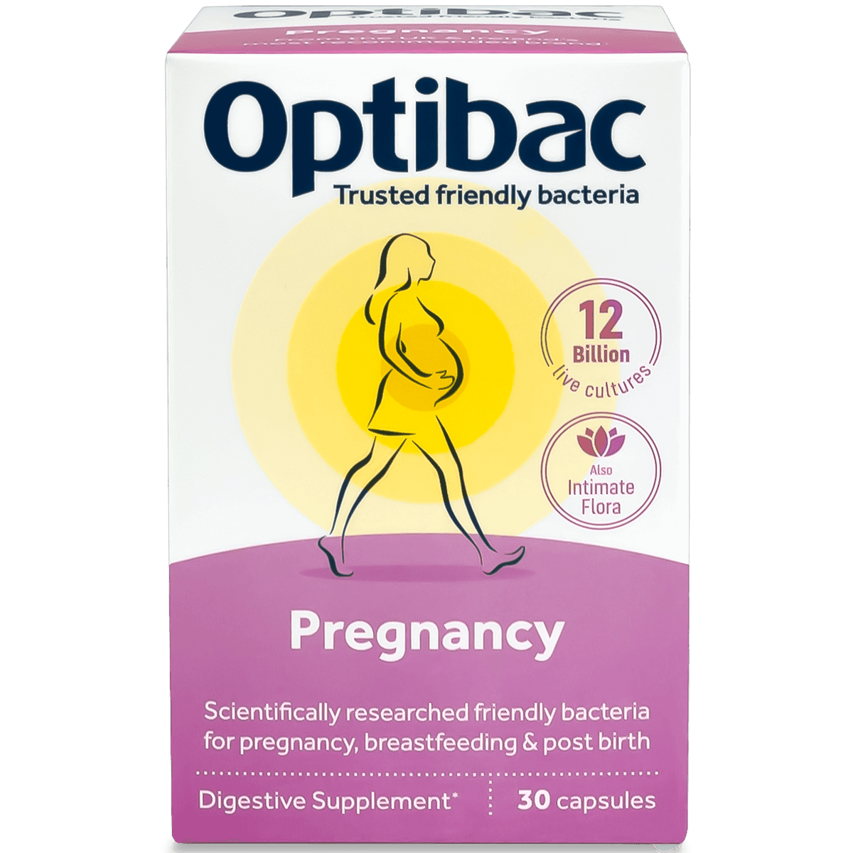 OptiBac For Pregnancy 30 capsules - MicroBio Health