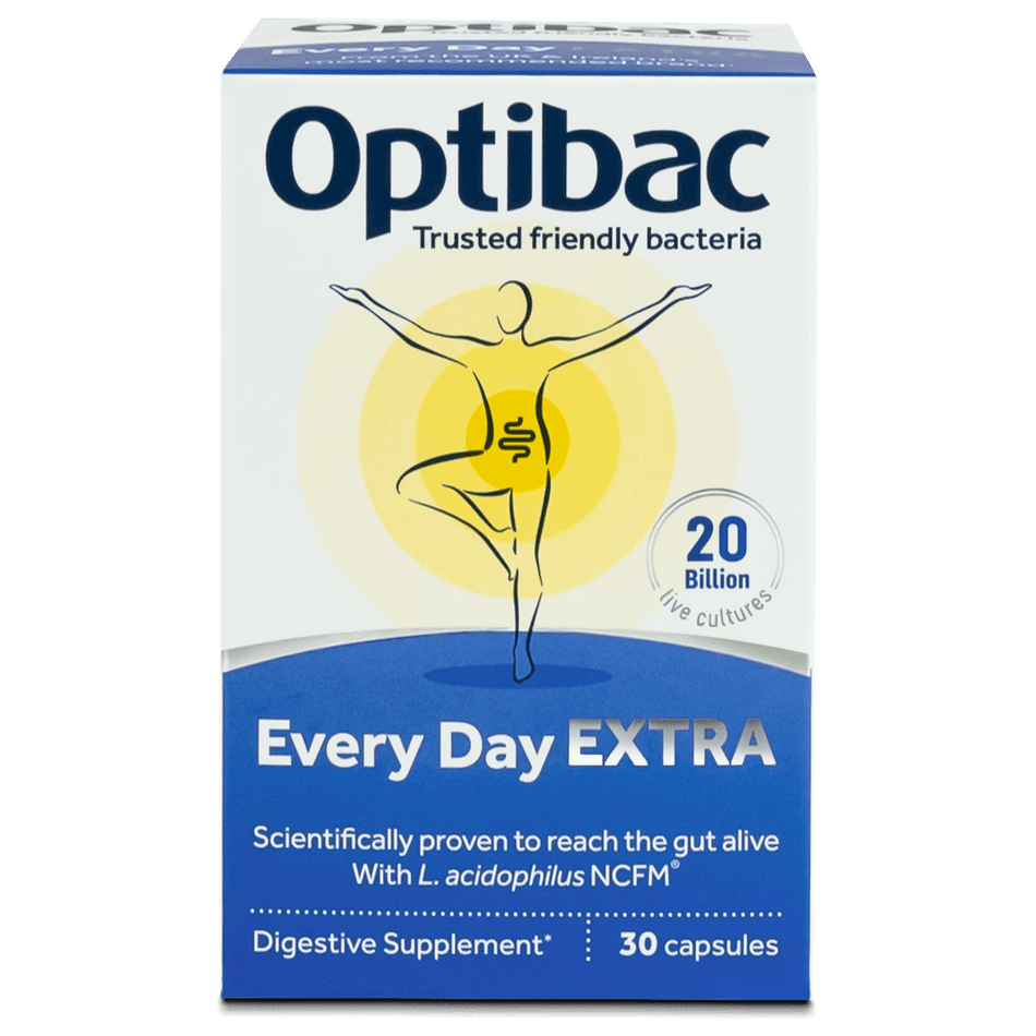 OptiBac For every day EXTRA Strength 30 Capsules - MicroBio Health