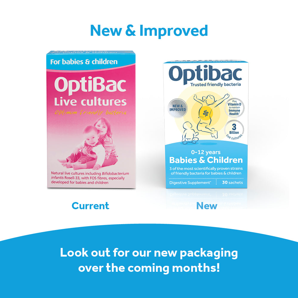 OptiBac For babies & children 30 sachets - MicroBio Health