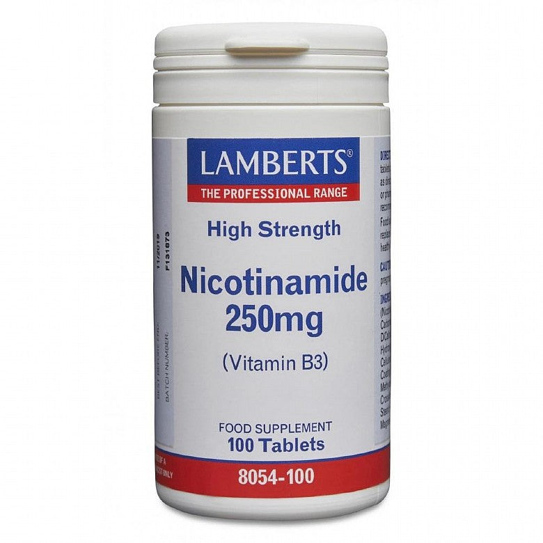 Lamberts Nicotinamide 250mg 100 Tablets