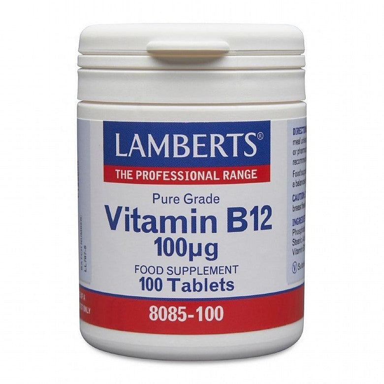 Lamberts Vitamin B12 100ug 100 Tablets