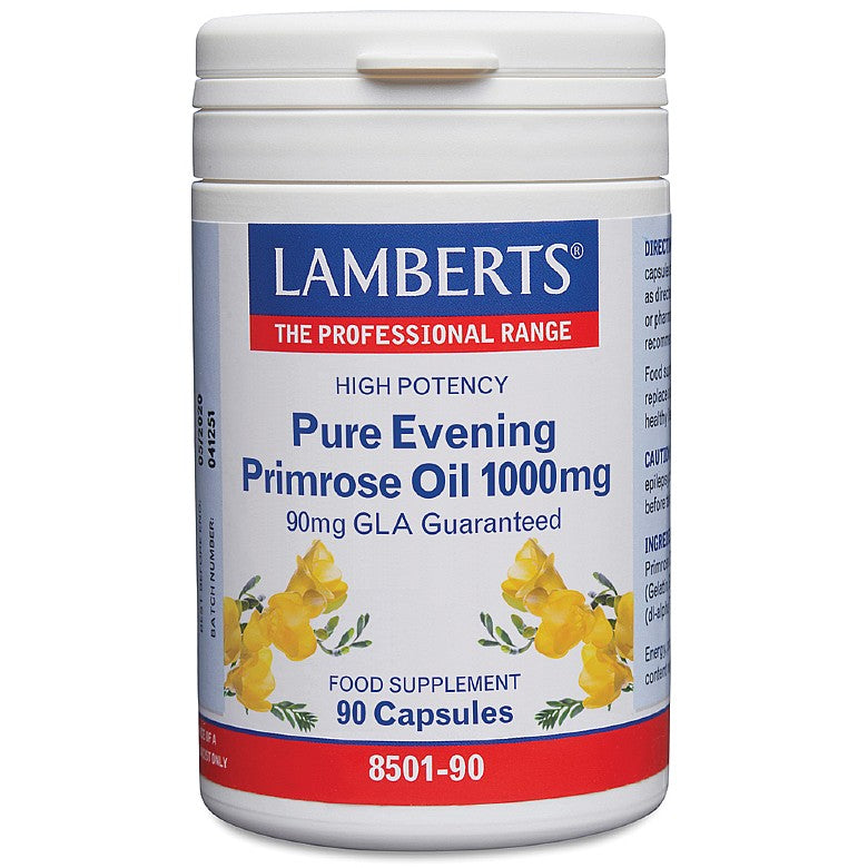 Lamberts Evening Primrose Oil 1000mg 90 Capsules - MicroBio Health