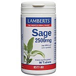 Lamberts Sage 2500mg 90 Tablets