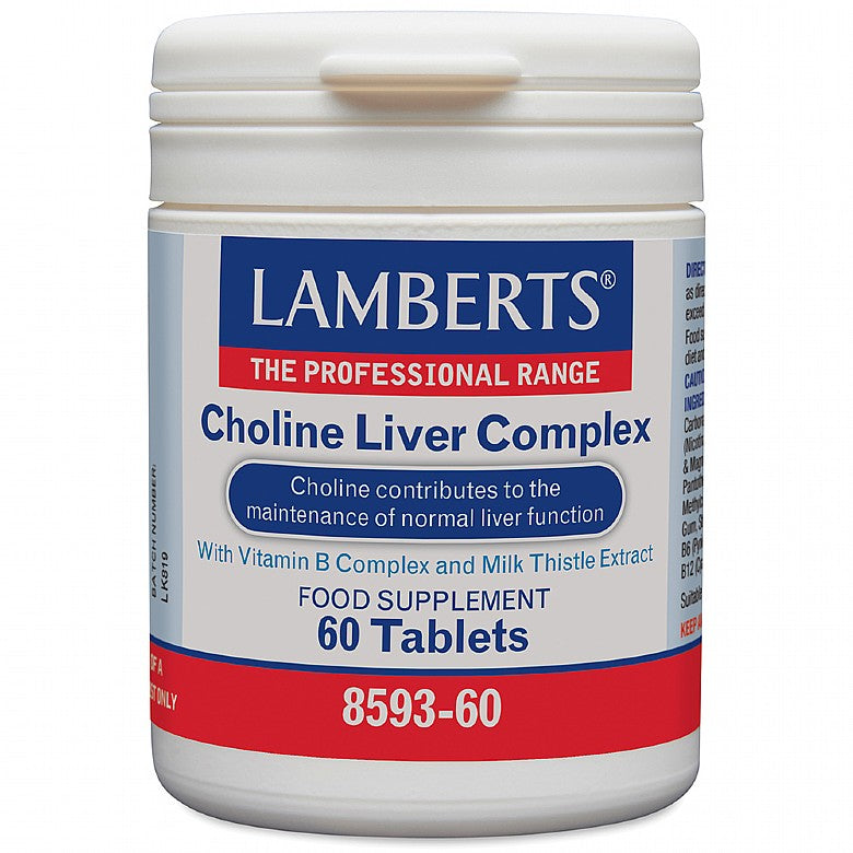 Lamberts Choline Liver Complex 60 Tablets