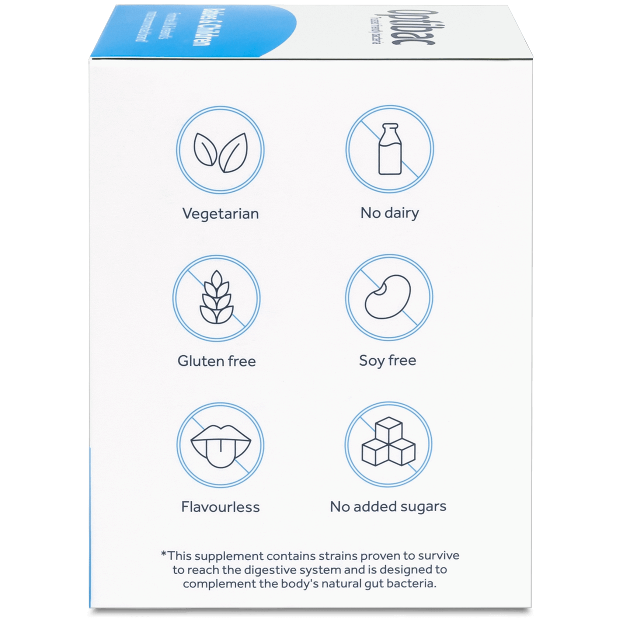 OptiBac For babies & children 90 sachets - MicroBio Health