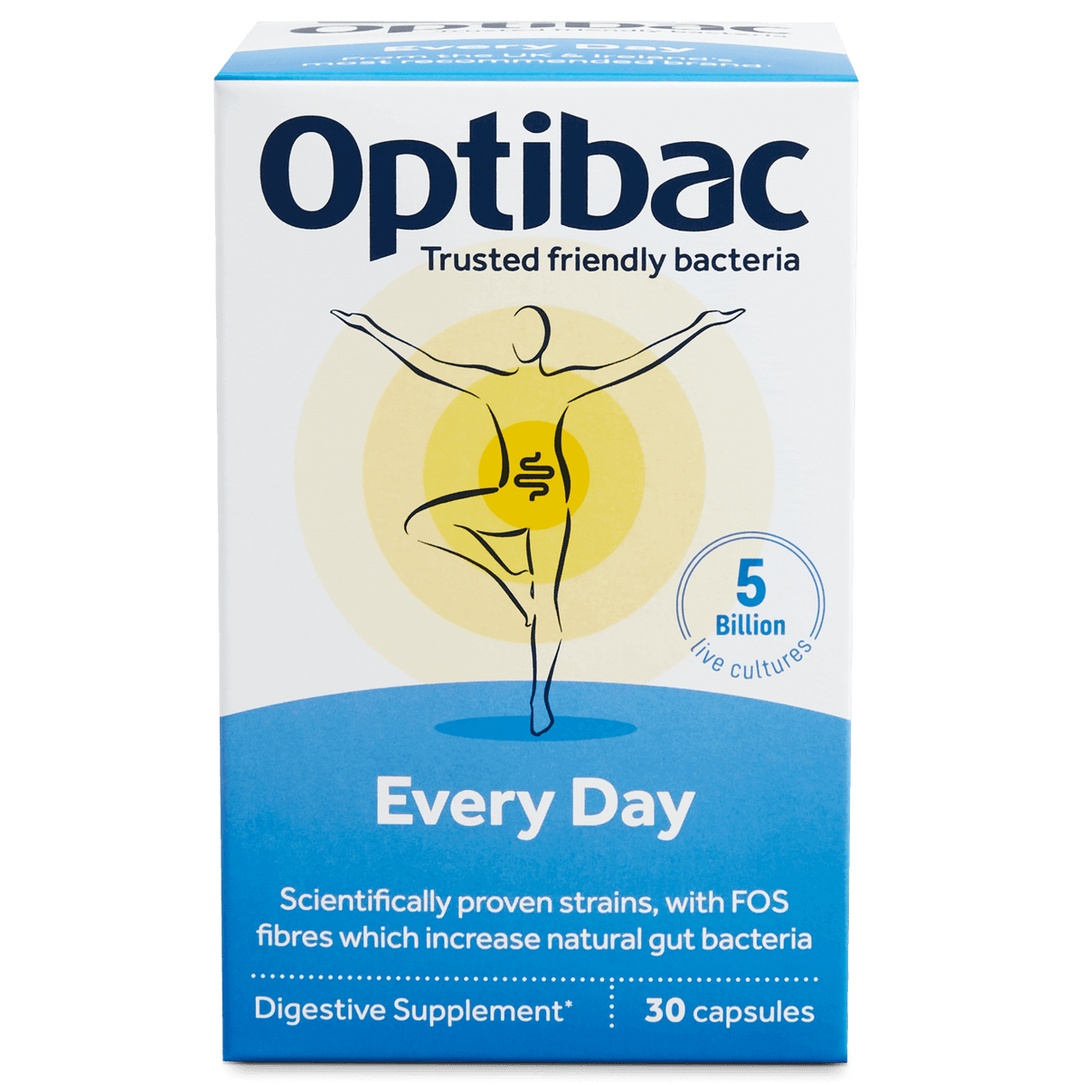 OptiBac For every day 30 capsules - MicroBio Health