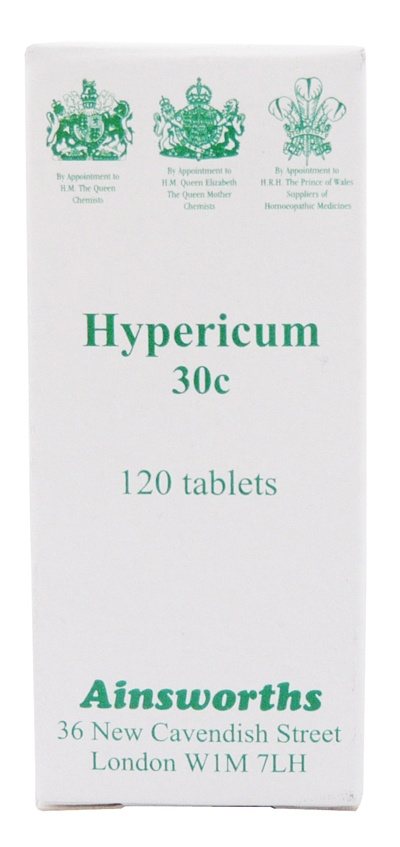 Ainsworths Hypericum 30c 120 Tablets