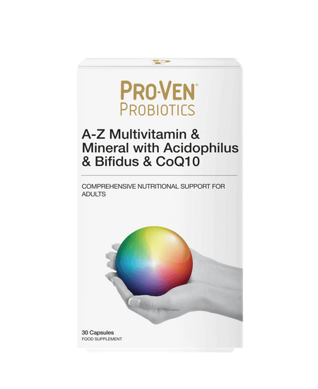 Pro-Ven A Z Multivits and Acidophilus & Bifidus & CoQ10 - MicroBio Health