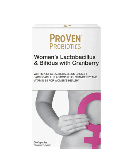 Pro-Ven Womens Acidophilus + Bifidus with Cranberry - MicroBio Health