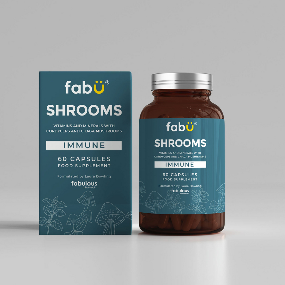 FabU Shrooms Immune 60 Capsules