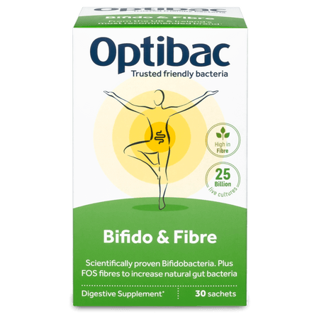 OptiBac Bifidobacteria & fibre 30 sachet - MicroBio Health