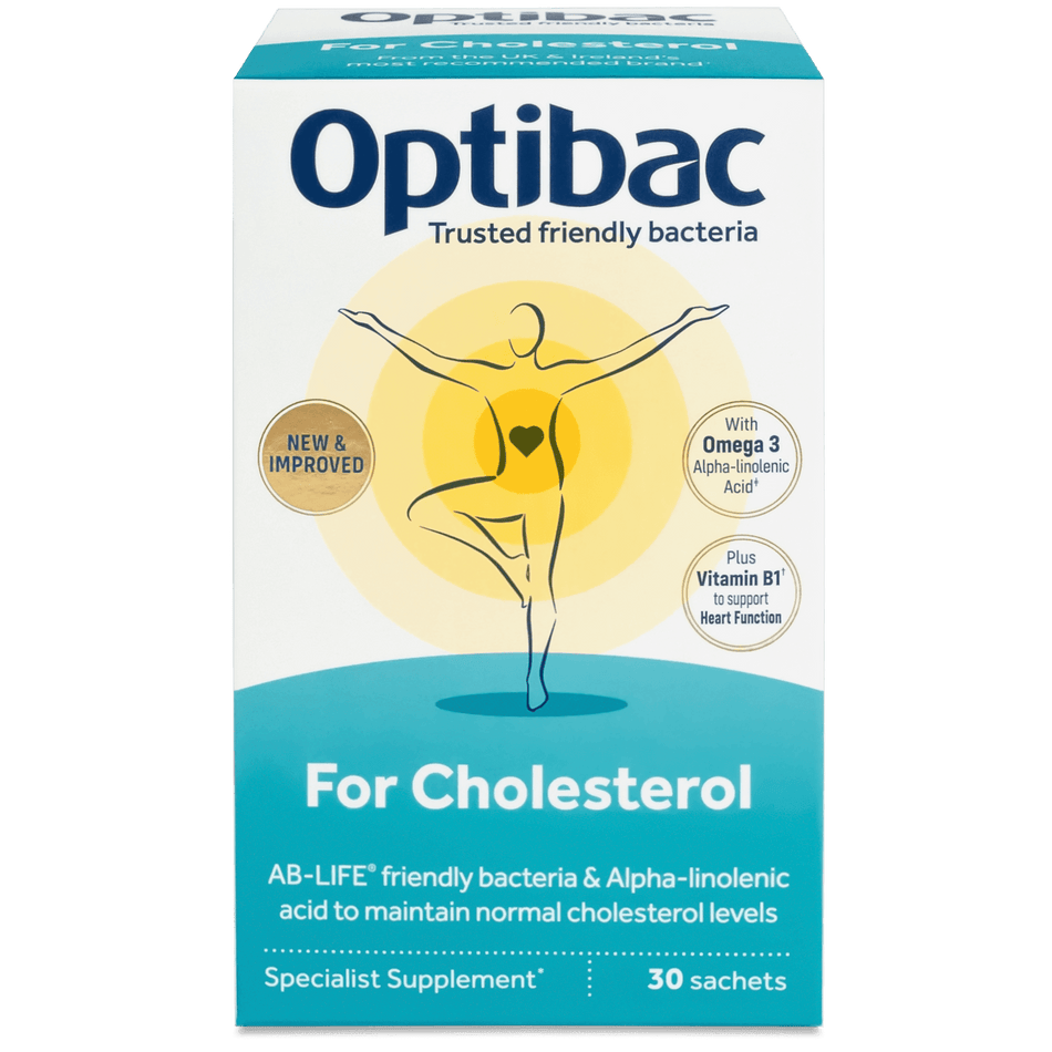 OptiBac For your cholesterol 30 capsules - MicroBio Health