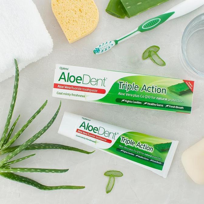 Aloe Dent Triple Action Toothpaste 100ml - MicroBio Health