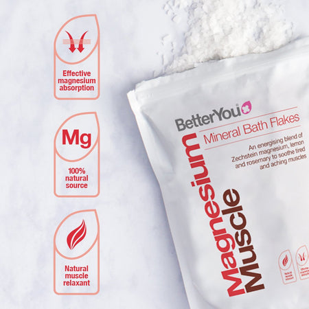 Better You Magnesium Muscle Mineral Bath 1kg - MicroBio Health