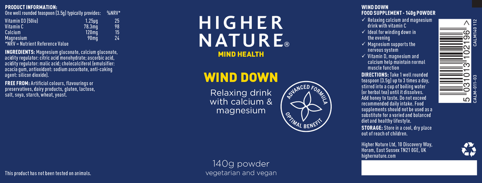 Higher Nature Wind Down - MicroBio Health