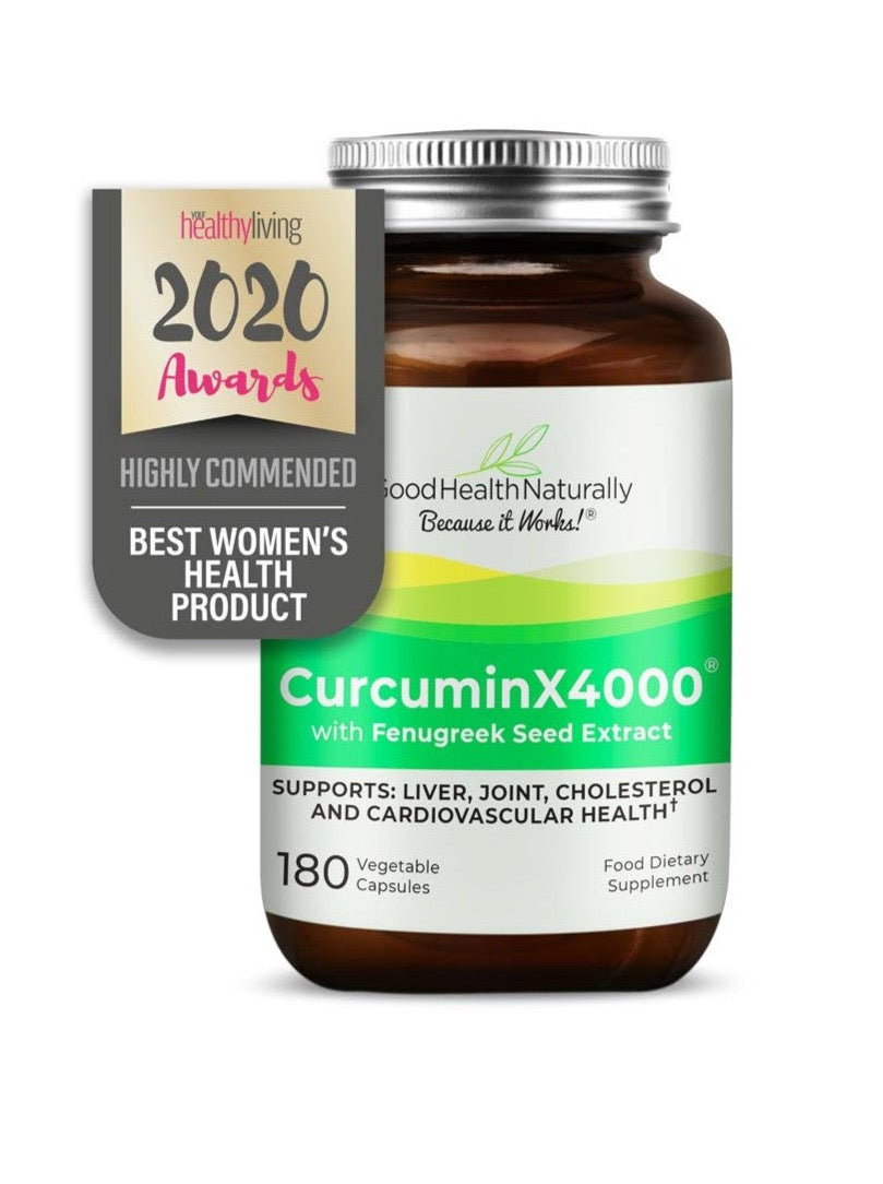 CurcuminX4000™ with Fenugreek Capsules 180 capsules - MicroBio Health