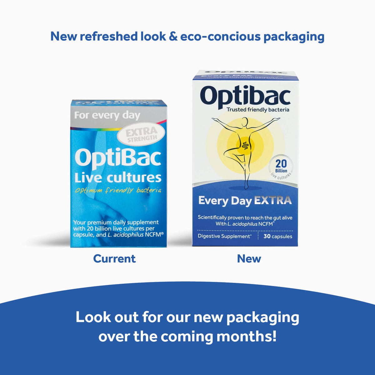 OptiBac For every day EXTRA Strength 30 Capsules - MicroBio Health