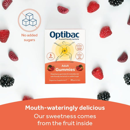 OptiBac Adult Gummies 30 - MicroBio Health