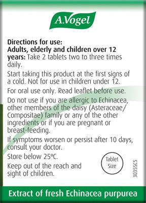 A.Vogel Echinaforce 120 tablets - MicroBio Health