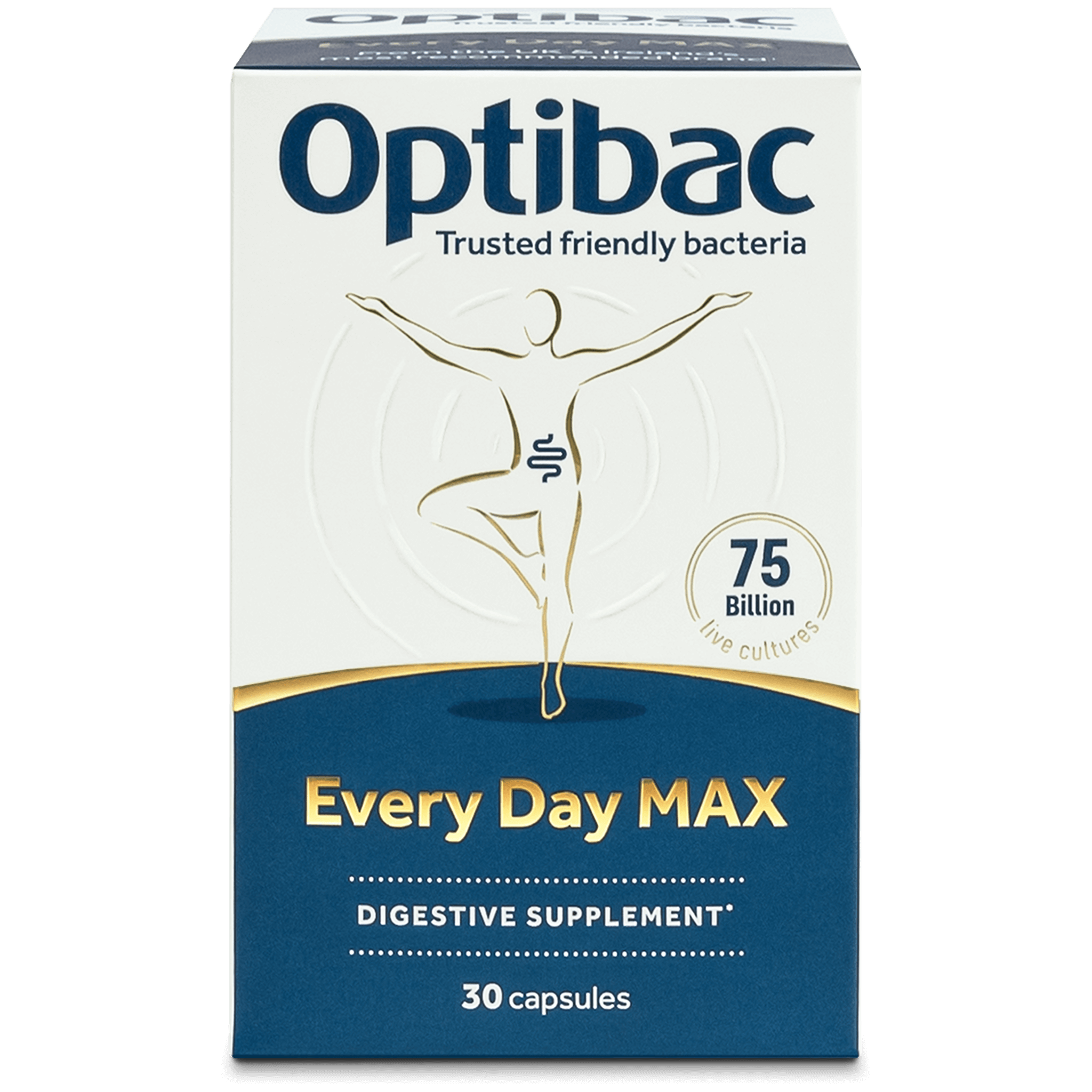 OptiBac For every day MAX 30 capsules - MicroBio Health