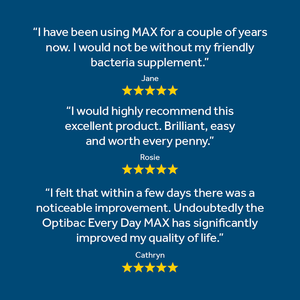 OptiBac For every day MAX 30 capsules - MicroBio Health