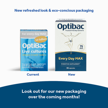 OptiBac For every day MAX 30 capsules - MicroBio Health