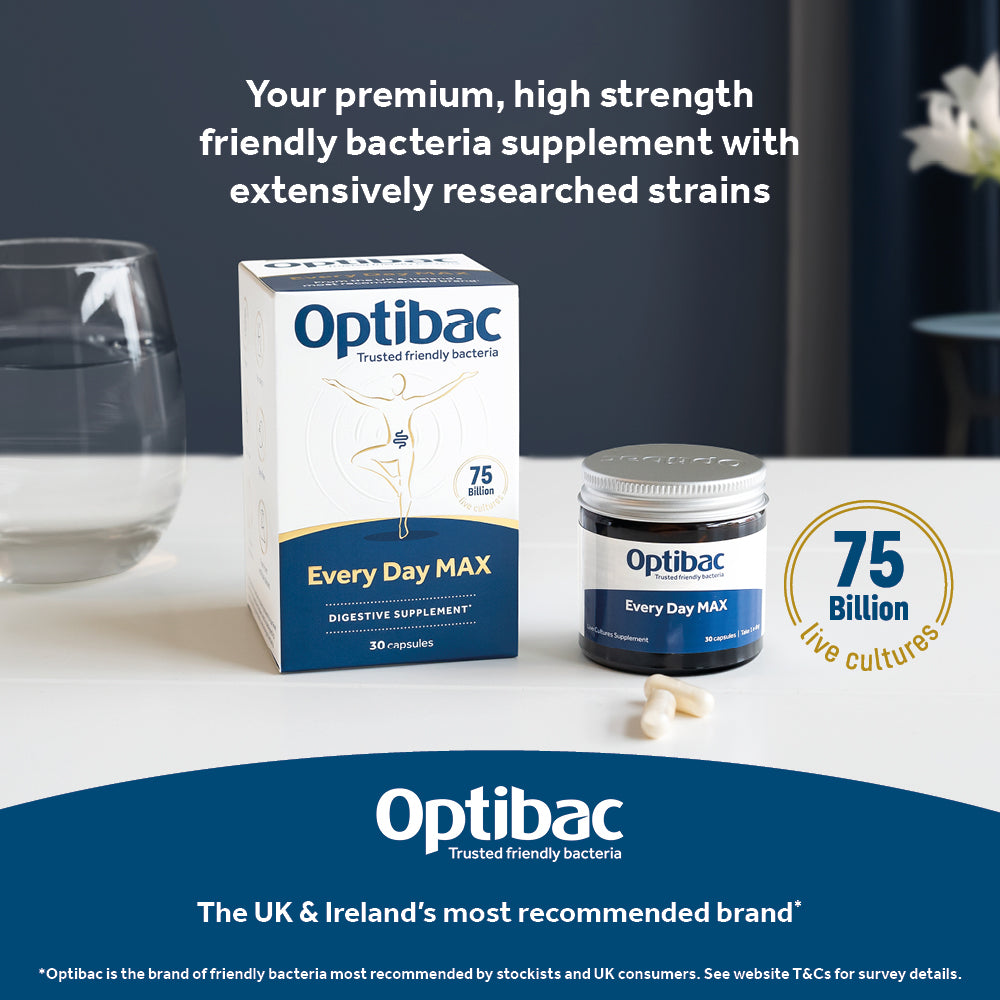 OptiBac For every day MAX 30 capsules - MicroBio Health