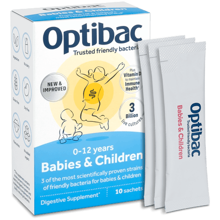 OptiBac For babies & children 10 sachets - MicroBio Health