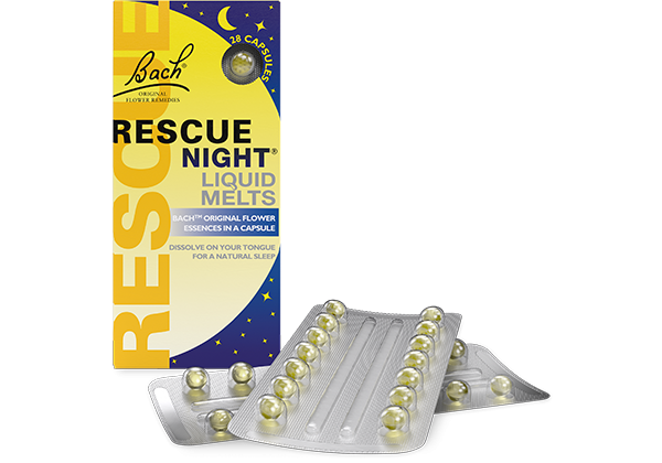 Bach Rescue Night Liquid Melts - 28 Capsules - MicroBio Health