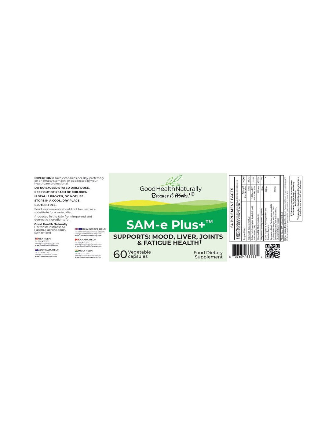 SAM-e Plus+ - MicroBio Health